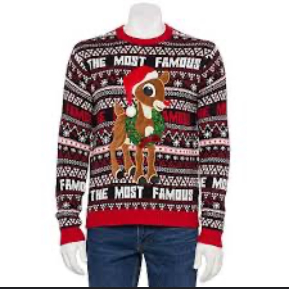 The most famous Reindeer Christmas Sweater -